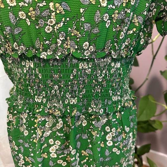 Max Edition Green Floral Midi Dress - Picture 4 of 7